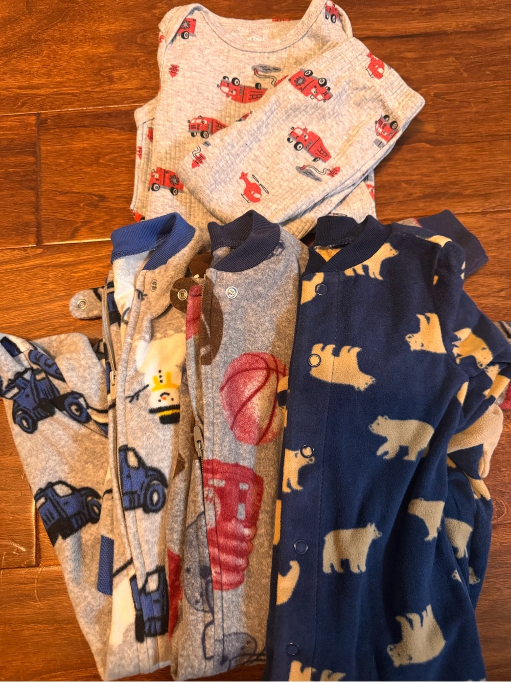 6 months Boys cozy fleece bundle